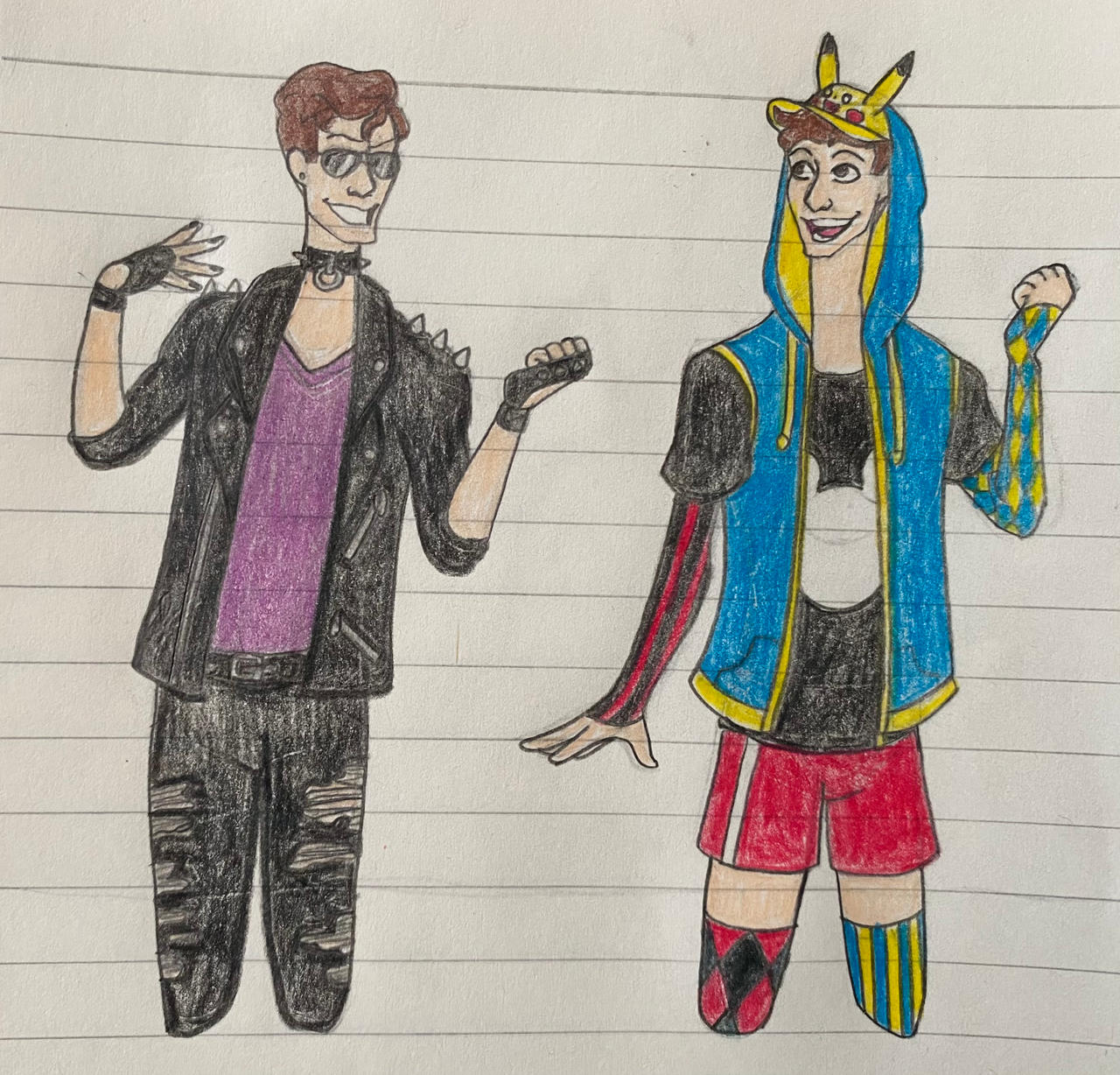 Sanders Shorts sketches 2