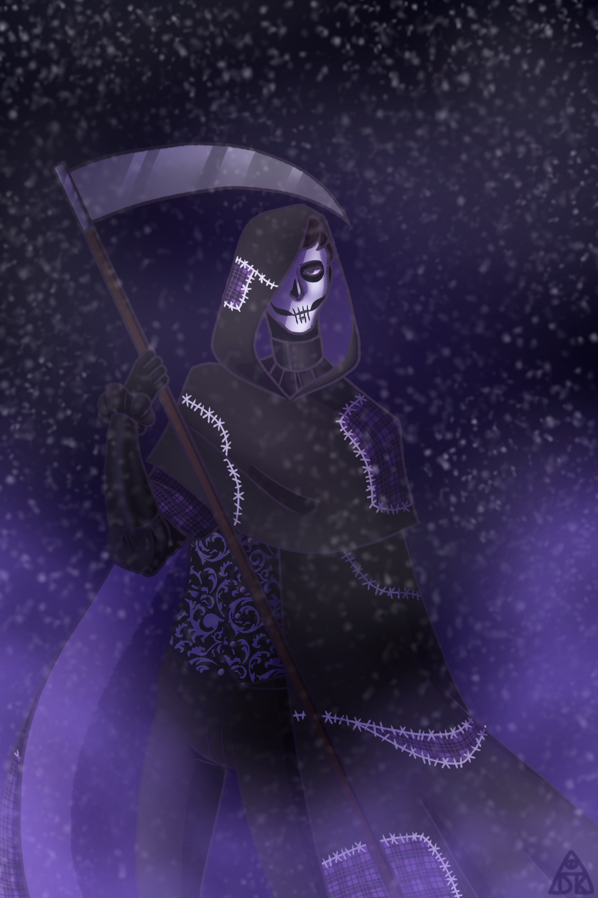 SSides Virgil as the Ghost of Christmas future