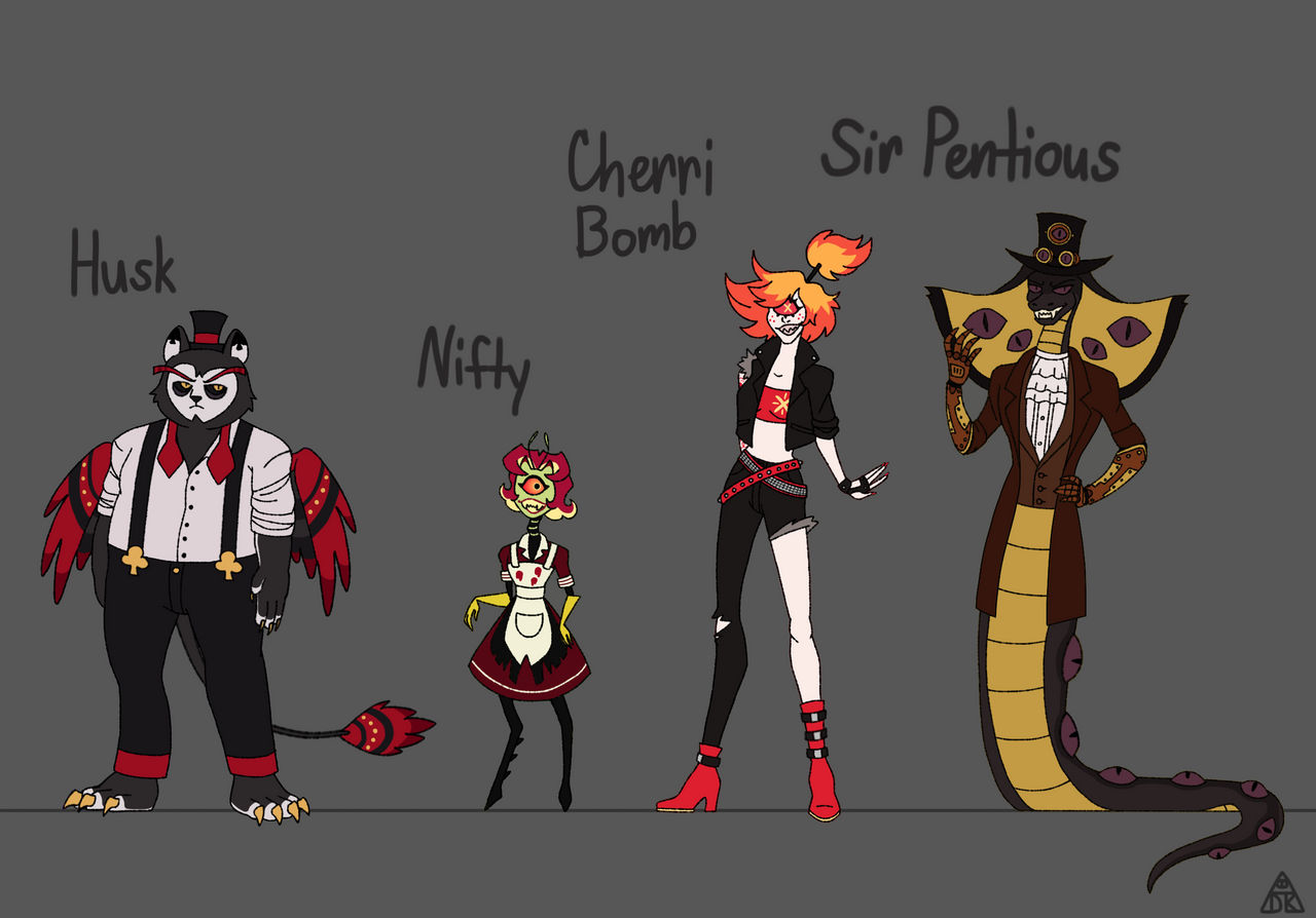 Hazbin Hotel redesign p3