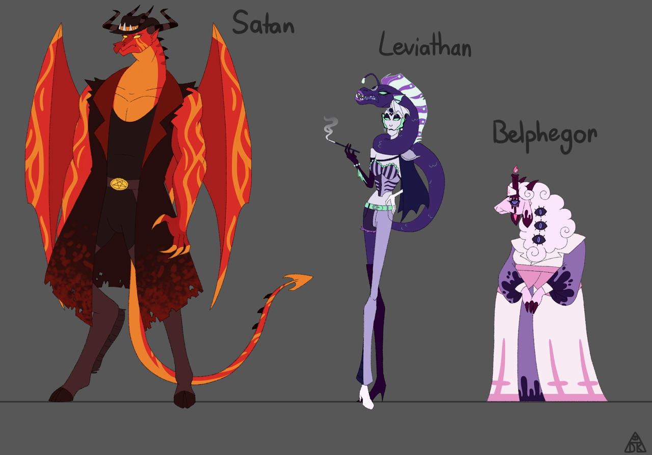 Hellaverse princes of Hell redesign p2