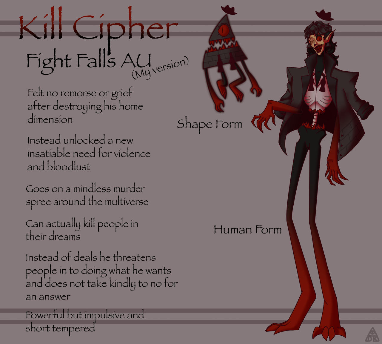 Kill cipher reference