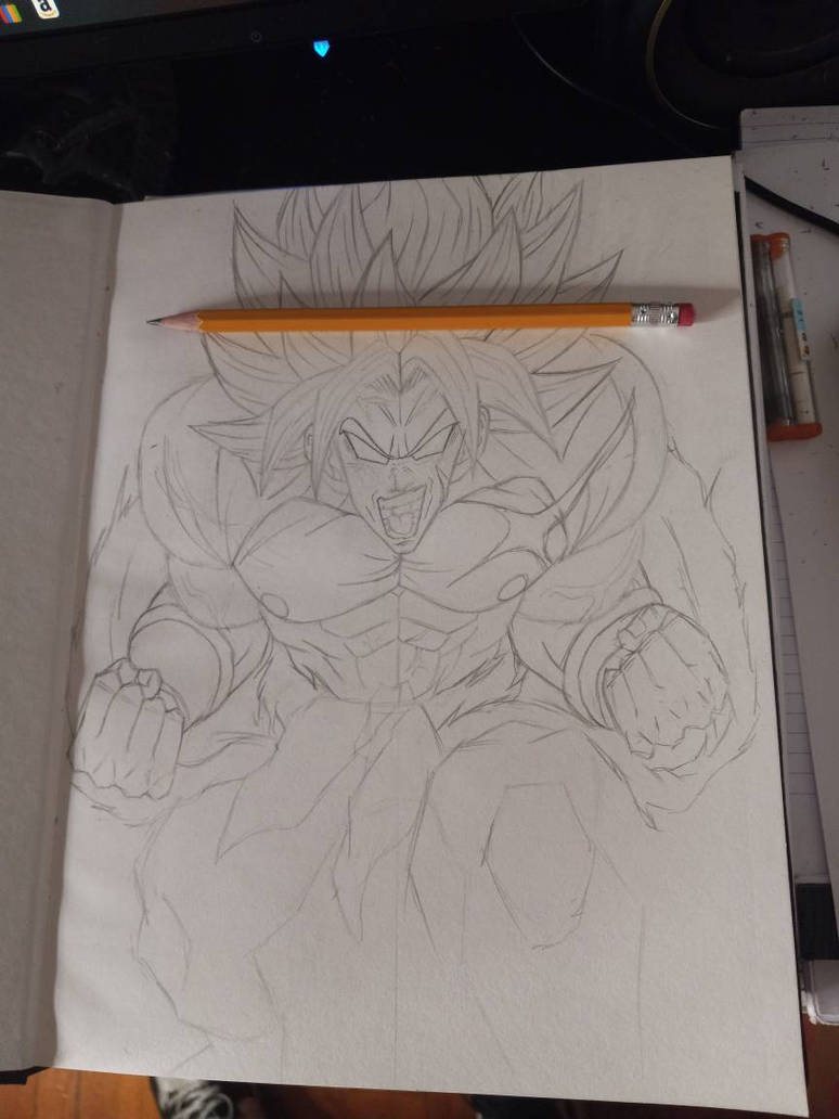 Full Rage Broly by 1SimpleAnime on DeviantArt