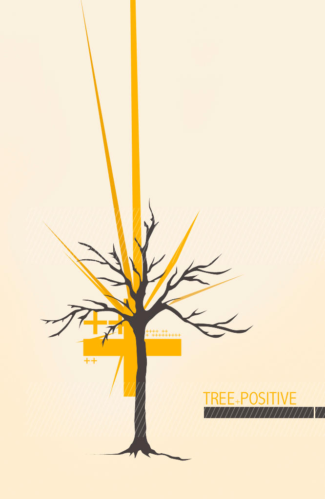 Positive Tree Drawing Tree Positive by rawmade on DeviantArt