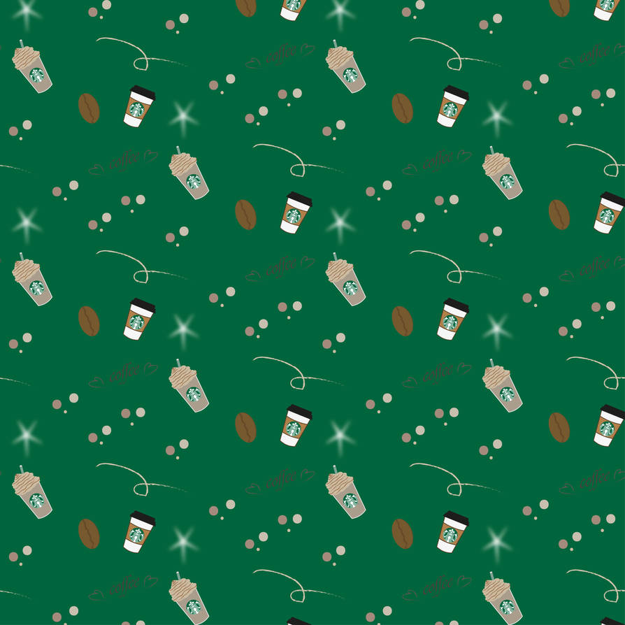 Starbucks Pattern Library STARBUCKS PATTERN GREEN by kabelart on DeviantArt
