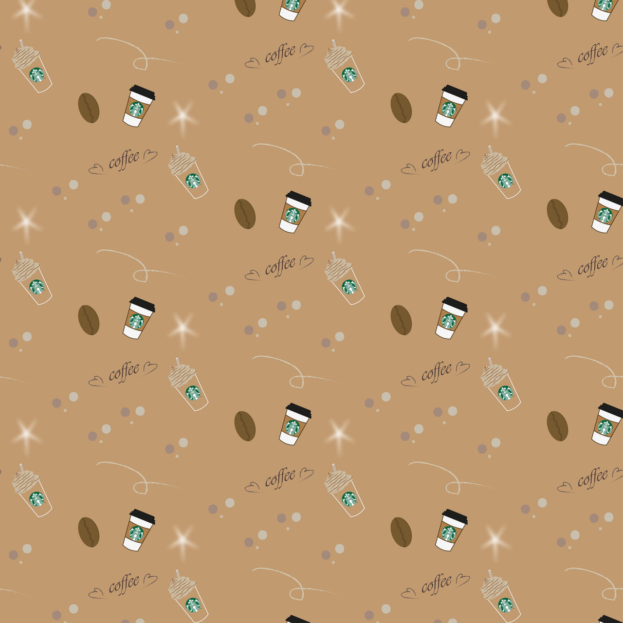 Starbucks Pattern Library STARBUCKS PATTERN by kabelart on DeviantArt