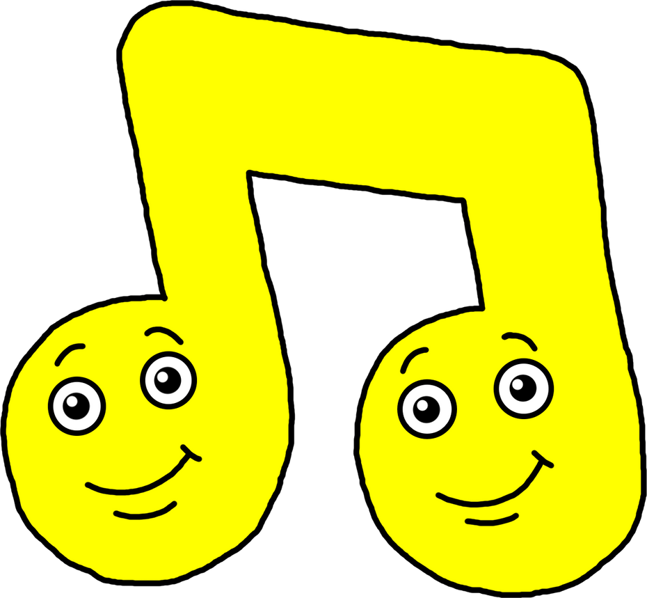 Yellow Music Note Quaver #2 by mannyt1013 on DeviantArt