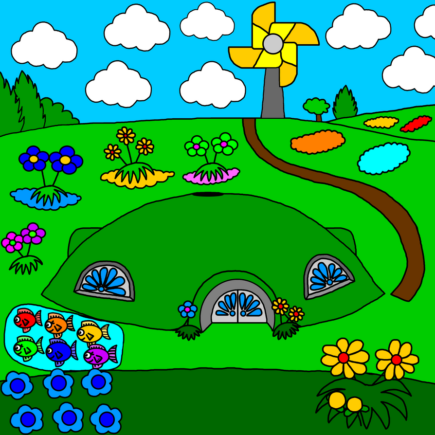 Teletubbies - Tubby Pond With Some 6 Fishes by mannyt1013 on DeviantArt