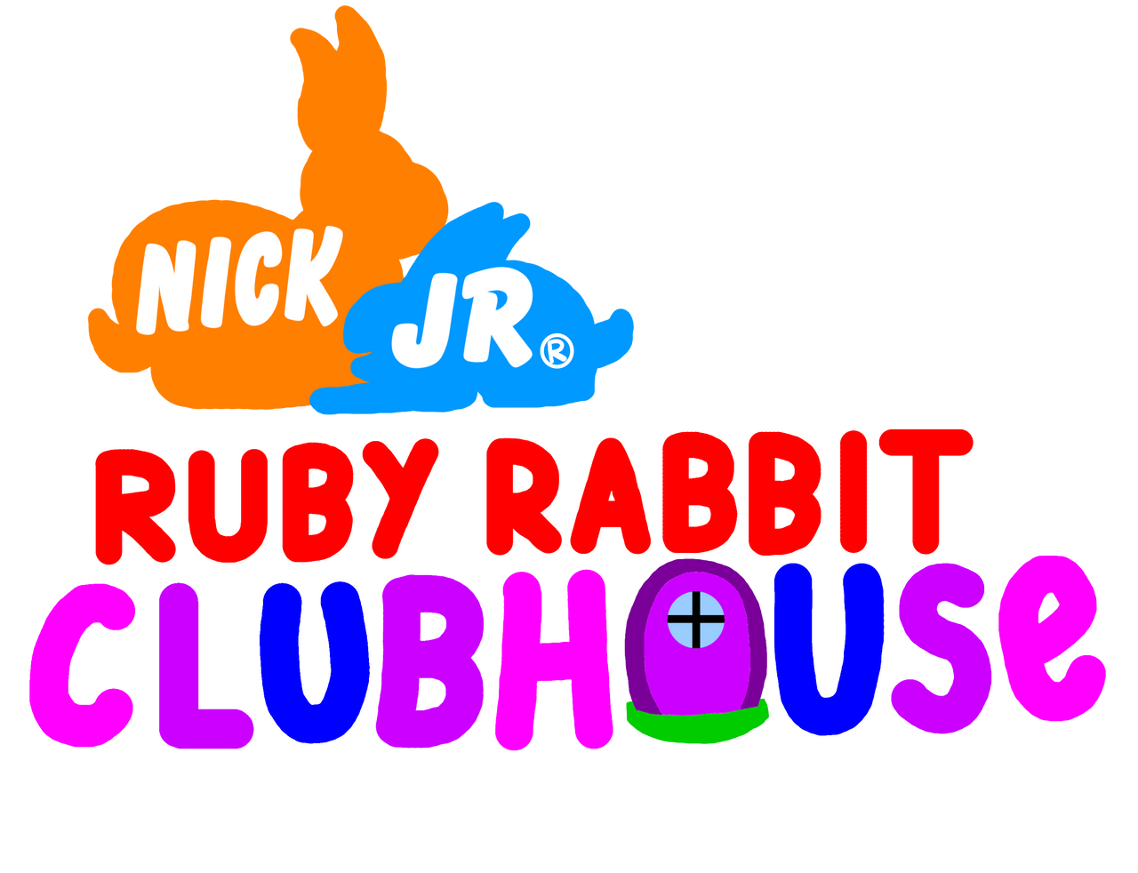 Ruby Rabbit Clubhouse With Nick Jr Logo by mannyt1013 on DeviantArt