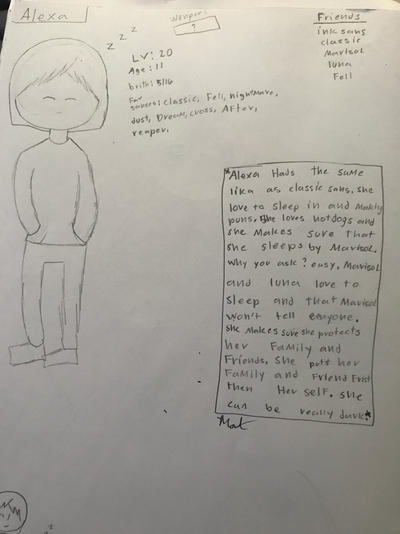 Character log #3 by Inktrap1 on DeviantArt