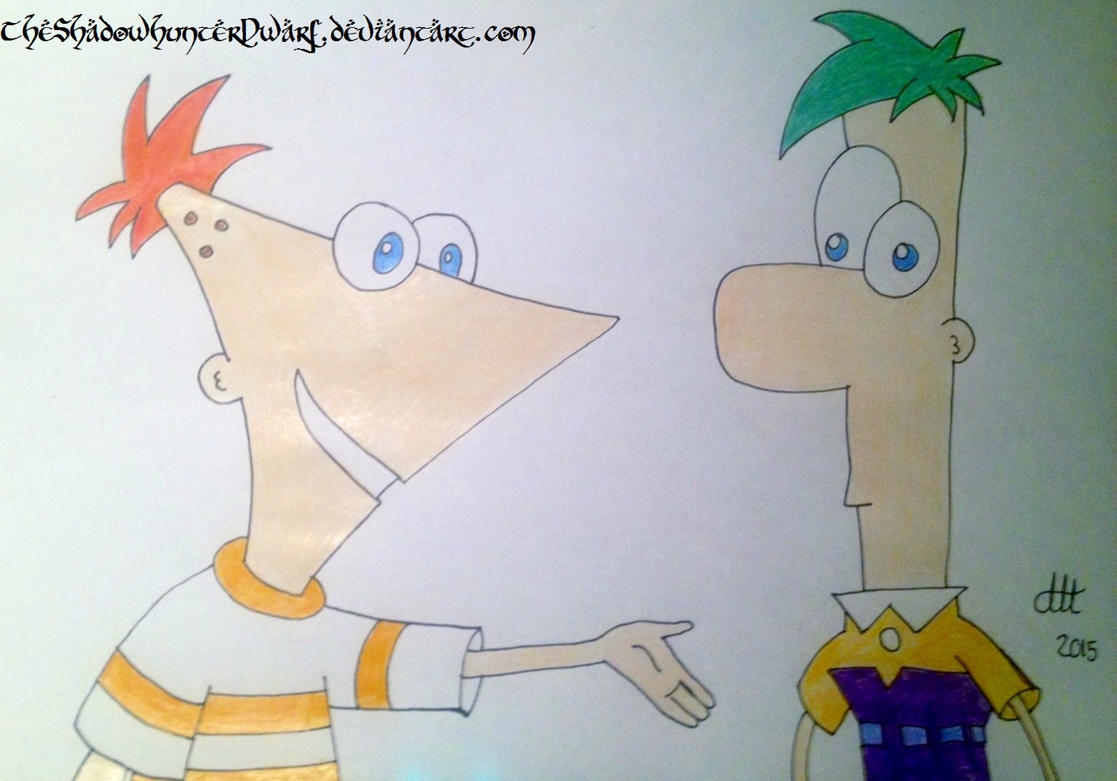 Phineas and Ferb by TheShadowhunterDwarf on DeviantArt