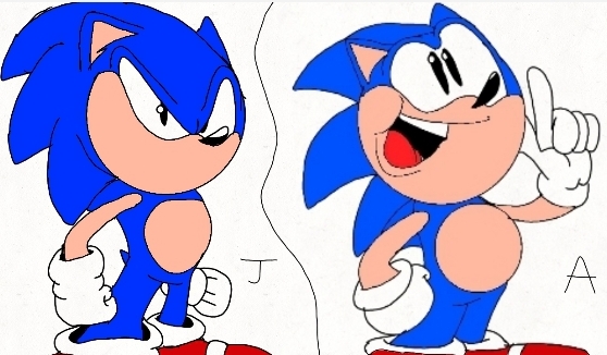 Japanese Sonic Vs American Sonic By Zeekdrawingtime On DeviantArt japanese-sonic-vs-american-sonic-by-zeekdrawingtime-on-deviantart