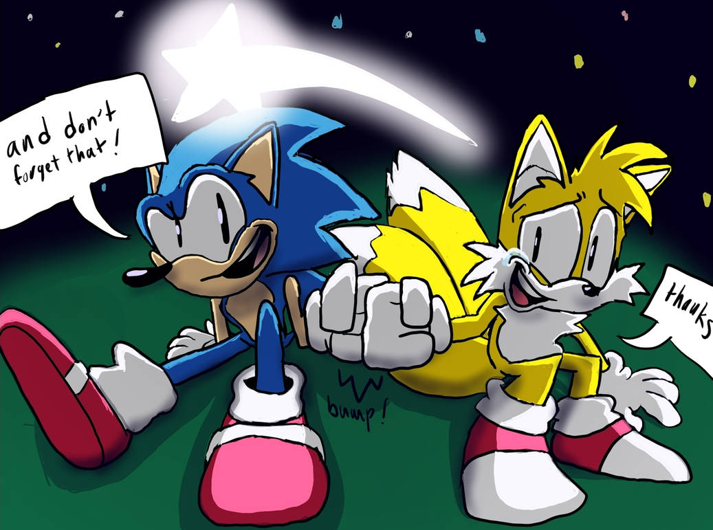 Sonic and Tails by zeekdrawingtime on DeviantArt