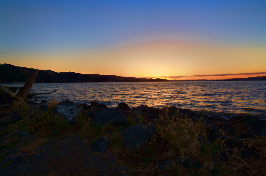 Sunset at the Marina