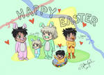 Happy Easter from the Malfoys by Haadogei