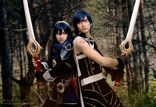 Fire Emblem - Lucina and Chrom