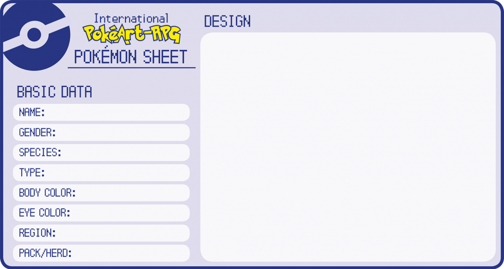 Pokemon Sheet Template by Raichyu on DeviantArt