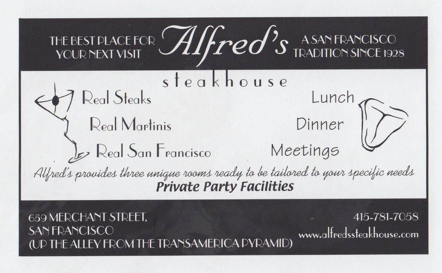 Steakhouse newspaper ad 2