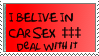 Car Sex Stamp by googlememan