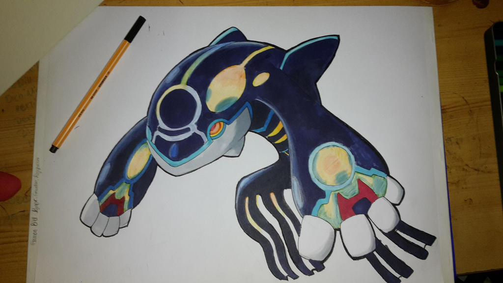 Proto Kyogre by TheHauntedUnicorn on DeviantArt