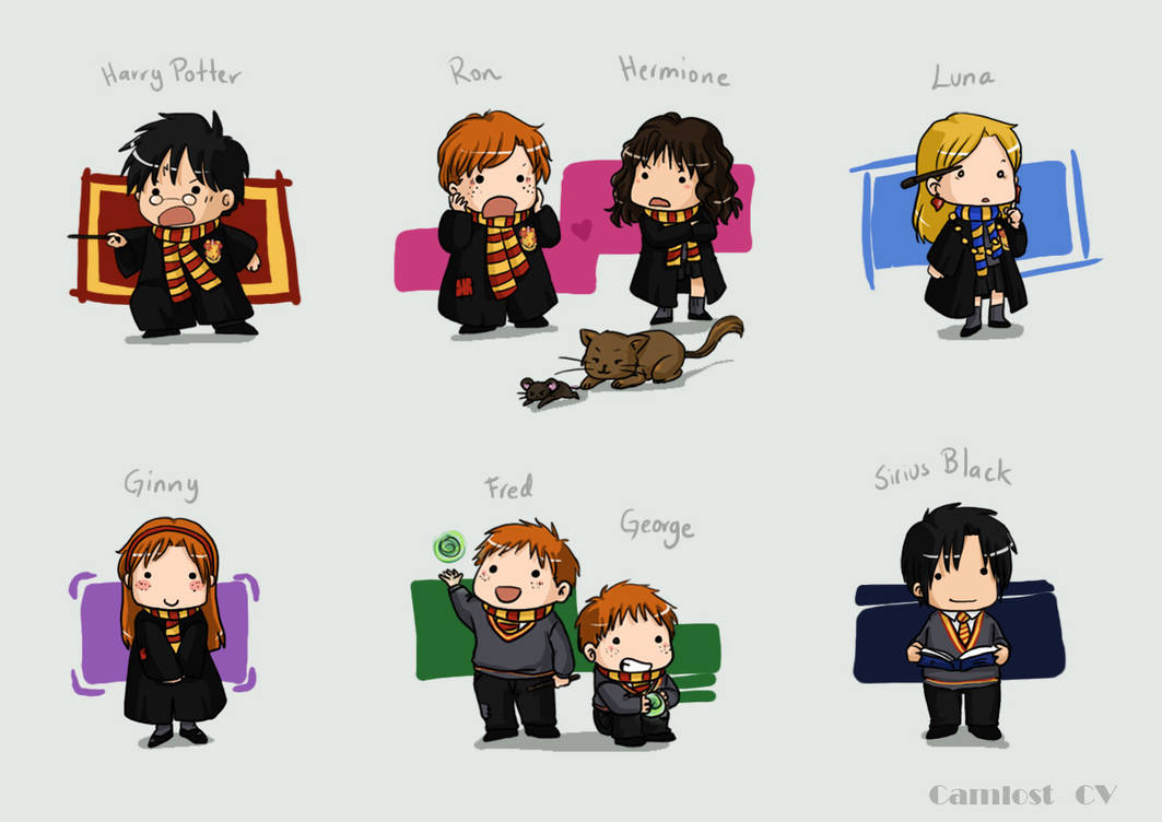 Chibi Harry potter by camlost on DeviantArt