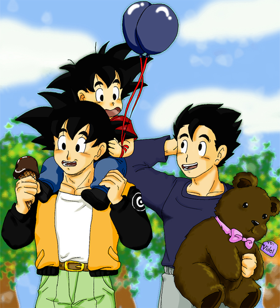 Goku-Goten-Gohan