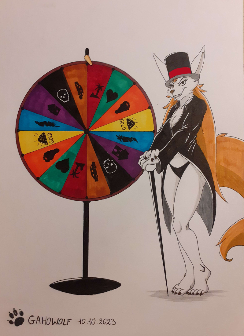 Inktober2023 #10 : Fortune.