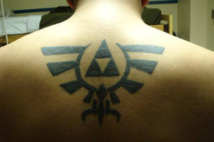 Hylian Crest Tattoo