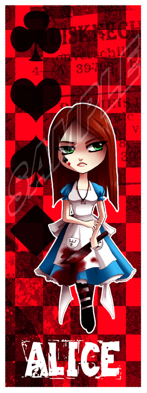 Alice Bookmark 2