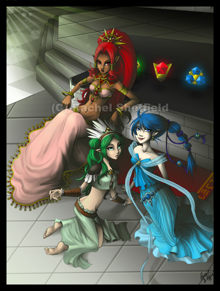 Triforce Goddesses