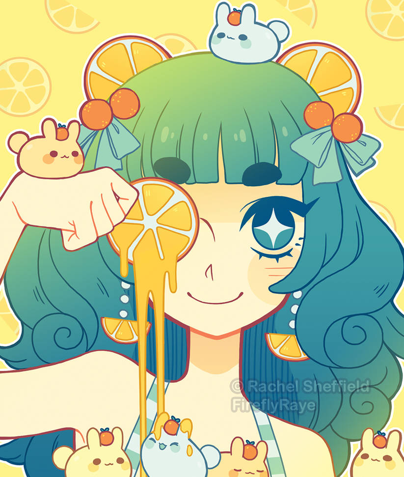 Citrus Bunny by FireflyRaye on DeviantArt