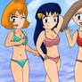 Poke beach girls