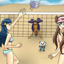 Pokemon Beach Volleyball