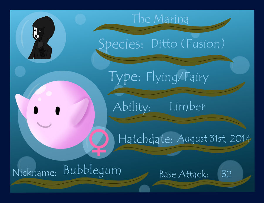 PKMNation: Bubblegum the Fusion Ditto