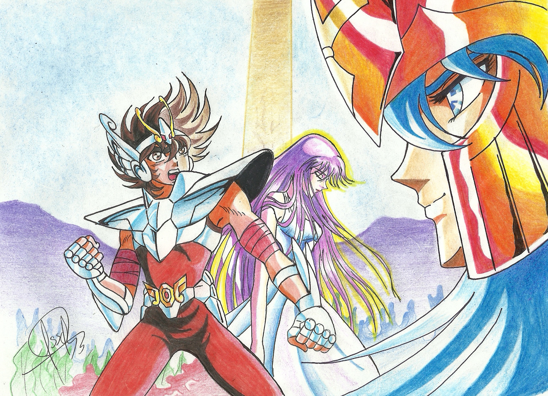 Saint Seiya Omega by leo-sama-br on DeviantArt