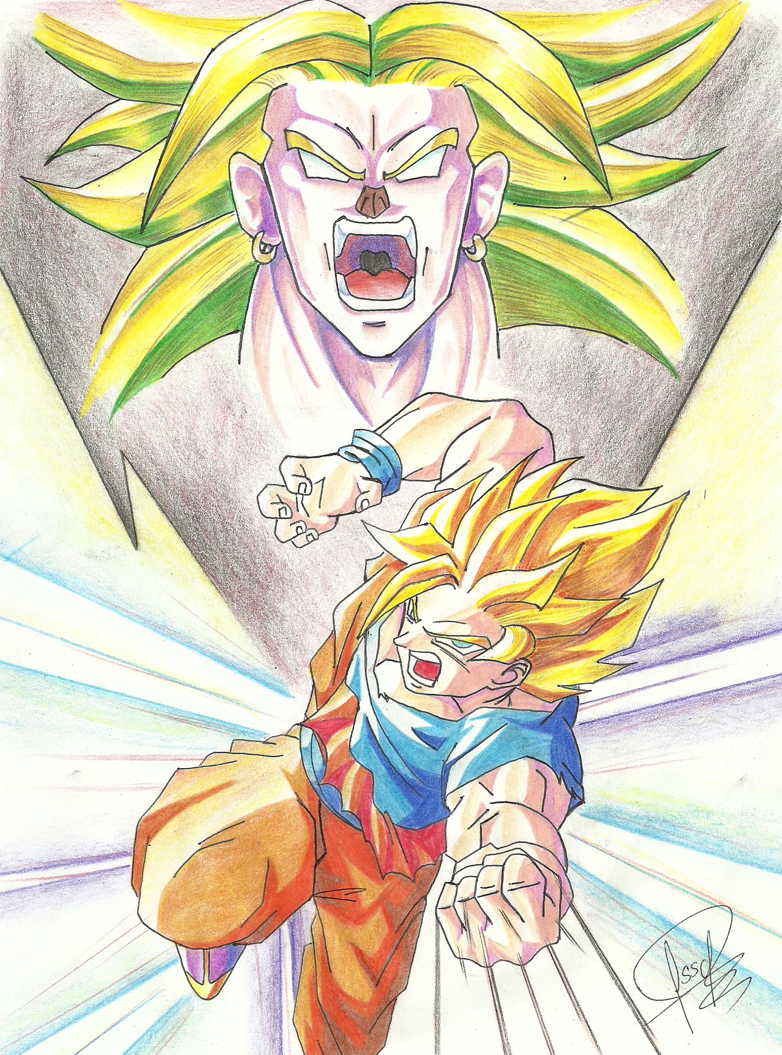 GOKU Y BROLY