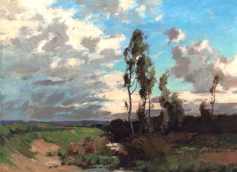 Dutch Landscape 2 (dyke)