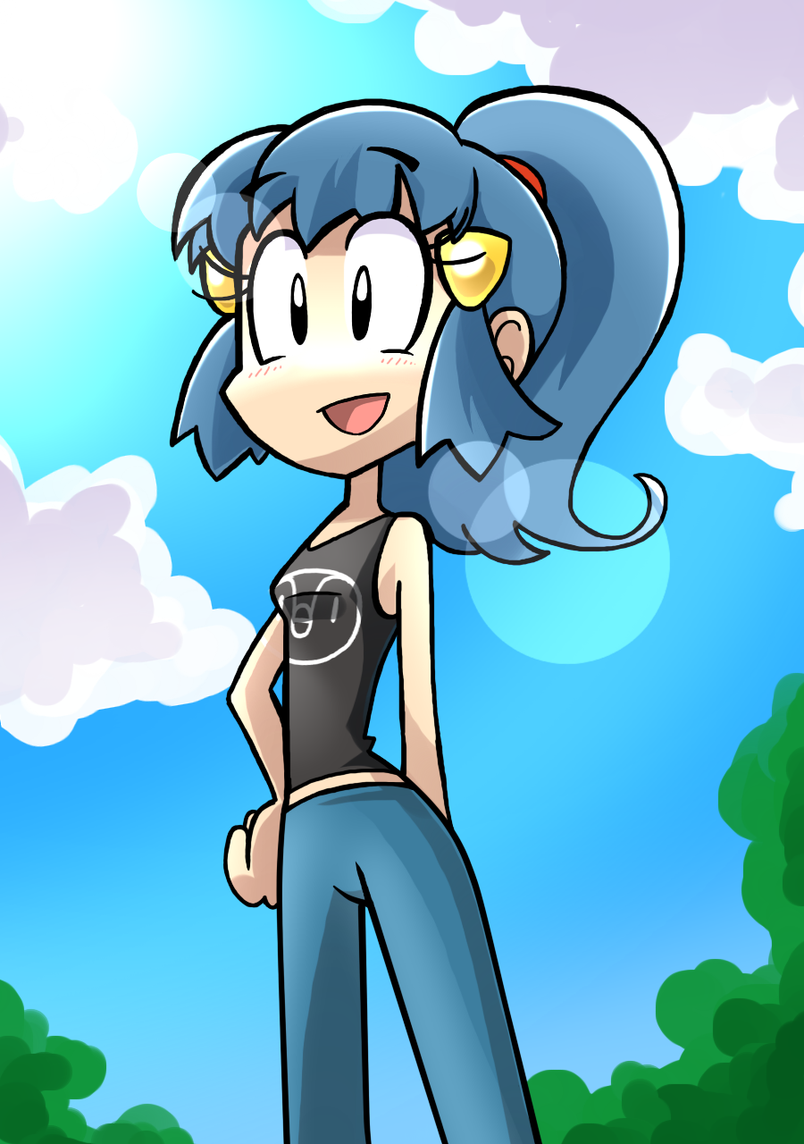 Toon Dawn ponytail