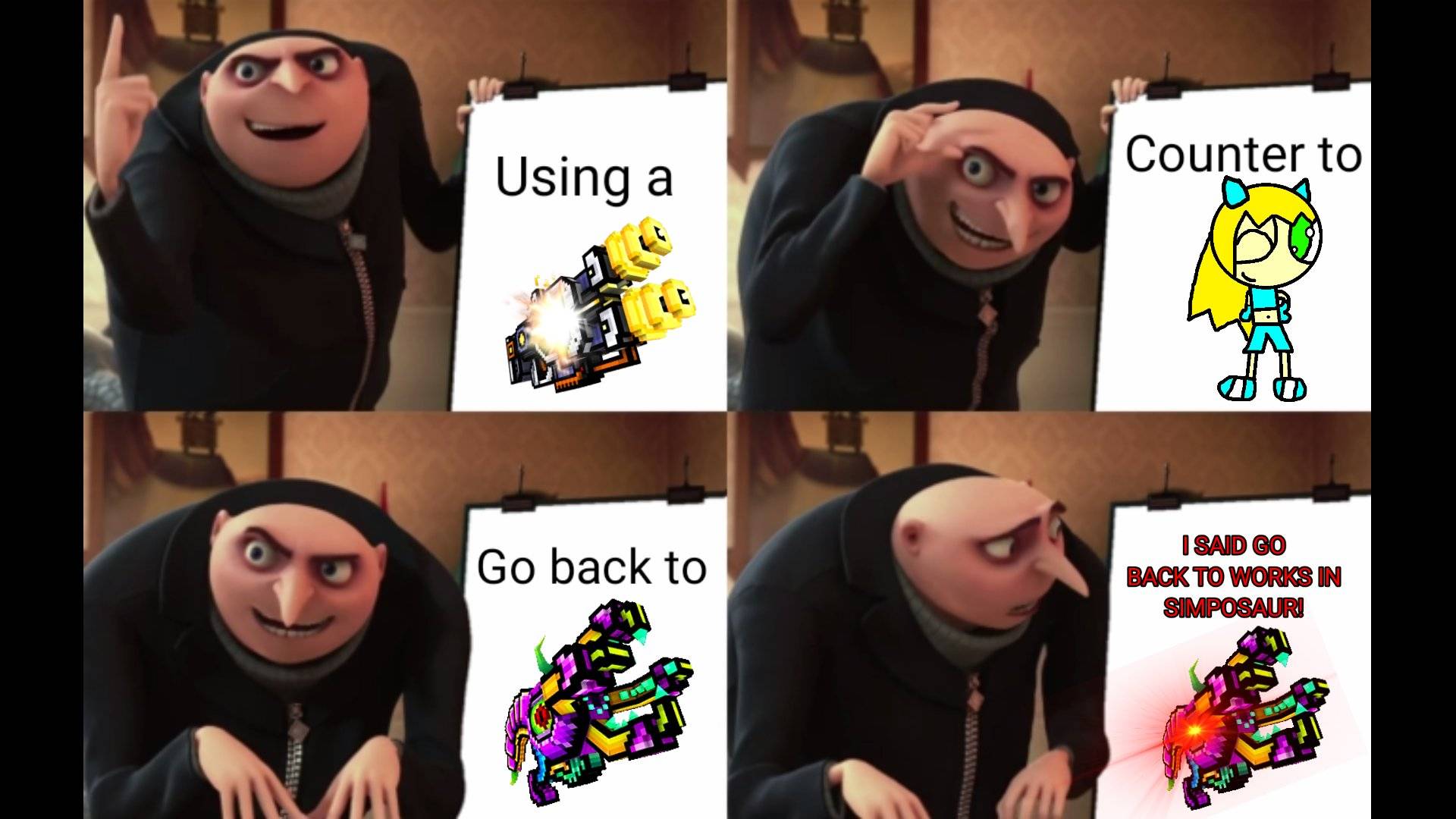 Gru's Plan meme The Lion King by DarkMoonAnimation on DeviantArt