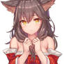 Ahri blushing and shy ( *-*)b