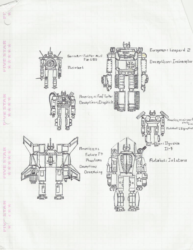 Prototype Transformers 1 by DerekFrostWestbrook on DeviantArt