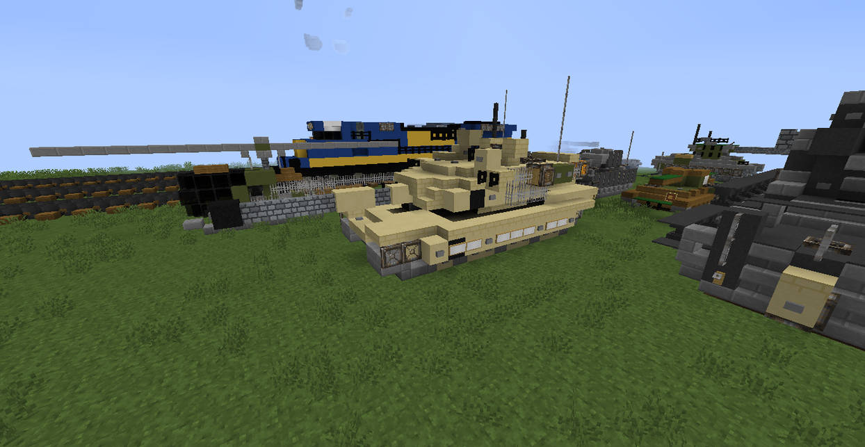GARRETT2BY4 M1A2 Abrams Tank by DerekFrostWestbrook on DeviantArt
