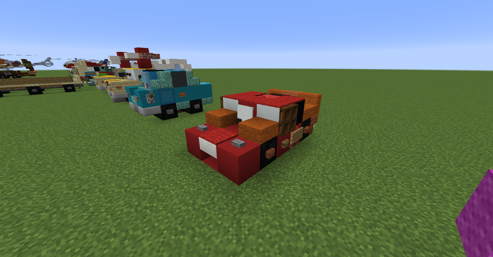 Minecraft Pixar Cars Tutorial Spazza27YT Disney Pixar Cars Lightning McQueen by DerekFrostWestbrook ...
