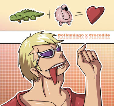 Doflamingo x Crocodile