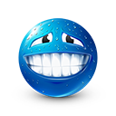 Sweat Smile Emoticon by lazymau