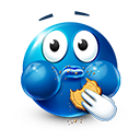 Eating Cookie Emoticon by lazymau