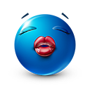 Kiss Emoticon by lazymau