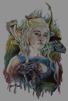 Khaleesi Illustration