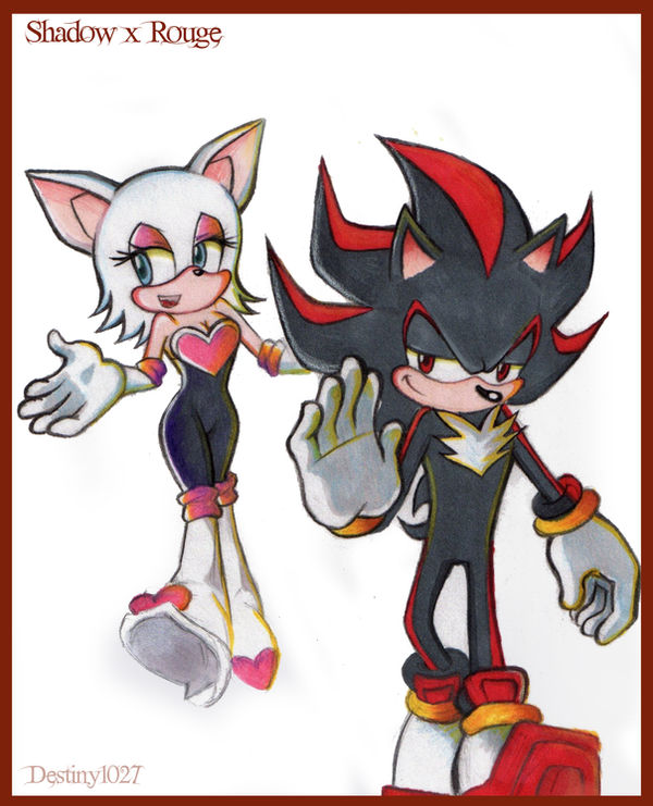 Shadow x Rouge by Inspired-Destiny on DeviantArt