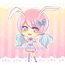 Cotton Candy Bunny [CLOSED Adoptable]