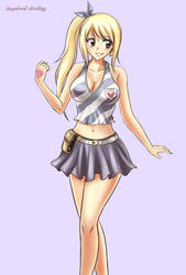 Lucy Heartfilia - after one year timeskip